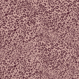Collection Floraison Noire-Motif Léopard-Bourgogne Pâle-Coton-76250204-01
