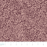 Collection Floraison Noire-Motif Léopard-Bourgogne Pâle-Coton-76250204-01