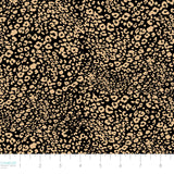 Bloom Noir Collection-Leopard Print-Quilting Cotton-Black-76250204-02