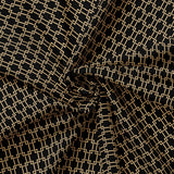 Bloom Noir Collection-Chic Chains-Quilting Cotton- Black -76250205-02