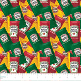 Collection Heinz -Sachets de Condiments Multi Direction-Noir-100% Coton-78010102-01
