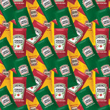 Collection Heinz -Sachets de Condiments Multi Direction-Noir-100% Coton-78010102-01
