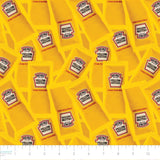 Collection Heinz -Sachets de Moutarde Multi Direction-Jaune-100% Coton-78010104-01