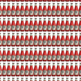 Collection Heinz   -Rayures Bouteilles de Ketchup Heinz-Blanc-100% Coton-78010107-05