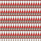Collection Heinz   -Rayures Bouteilles de Ketchup Heinz-Blanc-100% Coton-78010107-05