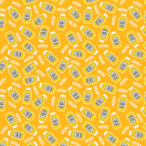 Collection Heinz   -Bouteilles de Moutarde Heinz Multi Direction-Jaune-100% Coton-78010111-01