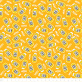 Collection Heinz   -Bouteilles de Moutarde Heinz Multi Direction-Jaune-100% Coton-78010111-01