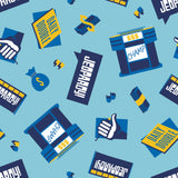 Jeopardy Collection-Jeopardy Champ-Quilting Cotton- Blue-80020102-03