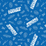 Jeopardy Collection-Playful Phrases-Quilting Cotton-Blue -80020103-03