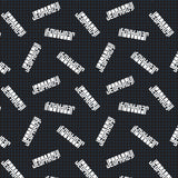 Jeopardy Collection-Jeopardy Grid-Quilting Cotton-Black -80020105-01