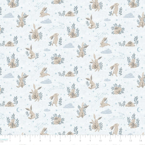 Bunny Dreams Collection-Bunny Dreams-100% Cotton-White