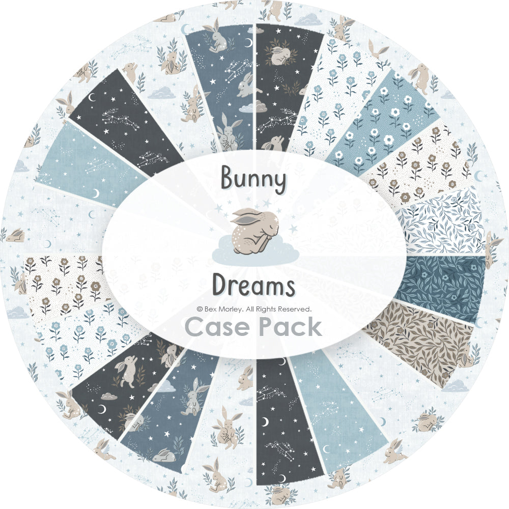 Bunny Dreams Collection Case Pack (120 Yards)-100% Cotton-Multi