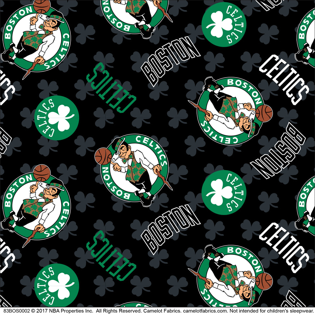 Boston Celtics - 100% Cotton 44/45 2Yd-83BOS0002YC2AZ