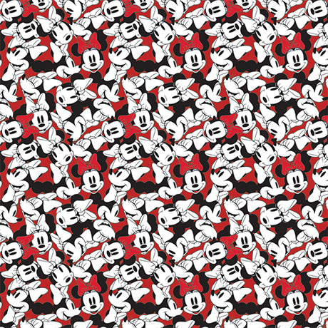 Disney - Minnie Mouse - 2 Yard Cotton Cut - Minnie Tossed Stack-85271010YC2AMZ2
