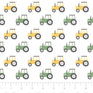 Catalogue 2024 Polaire et Flanelle-Tracteurs-Blanc-Cotton Flannel-89230204B-01