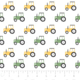 Fleece and Flannel 2024 Catalog-Tractors-White-Cotton Flannel-89230204B-01