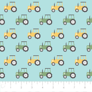 Fleece and Flannel 2024 Catalog-Tractors-Aqua-Cotton Flannel-89230204B-02