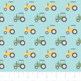 Fleece and Flannel 2024 Catalog-Tractors-Aqua-Cotton Flannel-89230204B-02