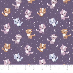 Catalogue 2024 Polaire et Flanelle-Loups Lunaires-Mauve-Cotton Flannel-89230206B-01