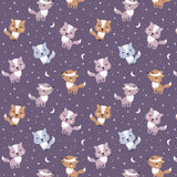 Catalogue 2024 Polaire et Flanelle-Loups Lunaires-Mauve-Cotton Flannel-89230206B-01