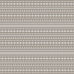 Woodland Wonders Collection-Aztec Woodland Symbols-Taupe-100% Cotton-89230210-02