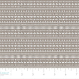 Woodland Wonders Collection-Aztec Woodland Symbols-Taupe-100% Cotton-89230210-02