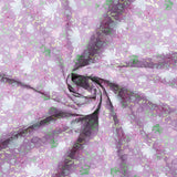 House of Blooms Collection-Dancing Blossoms-100% Cotton-Lilac