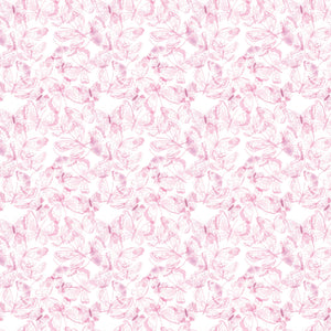 House of Blooms Collection-Ethereal Flight-100% Cotton-Pink