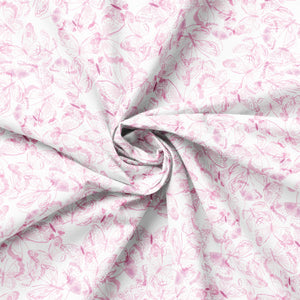 House of Blooms Collection-Ethereal Flight-100% Cotton-Pink