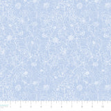 Collection Domicile des Fleurs -Fût à Poudre-Bleu Pâle-100% Coton-94230206-02
