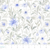 Bloom Manor Collection-Flower Market-Denim-Quilting Cotton-94240101-01