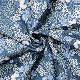 Bloom Manor Collection-Brooklyn Garden-Denim-Quilting Cotton-94240102-01