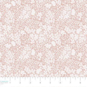 Bloom Manor Collection-Garden Silhouette-Peach-Quilting Cotton-94240103-02