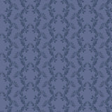 Bloom Manor Collection-Leaf Arch-Denim-Quilting Cotton-94240105-01