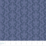 Bloom Manor Collection-Leaf Arch-Denim-Quilting Cotton-94240105-01