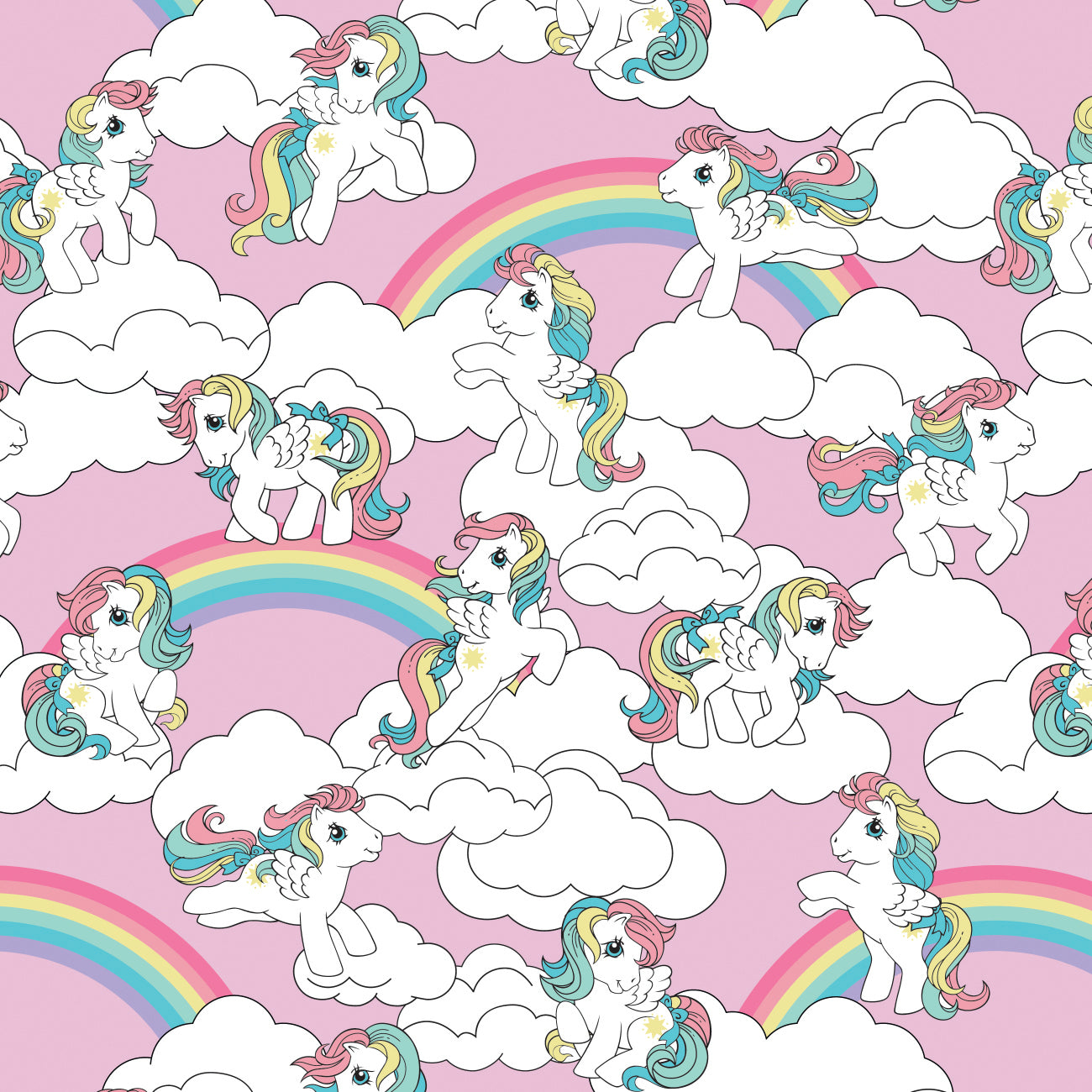 Collection Mon Petit Poney Rétro-Starshine dans les Nuages-Rose-95010202-01