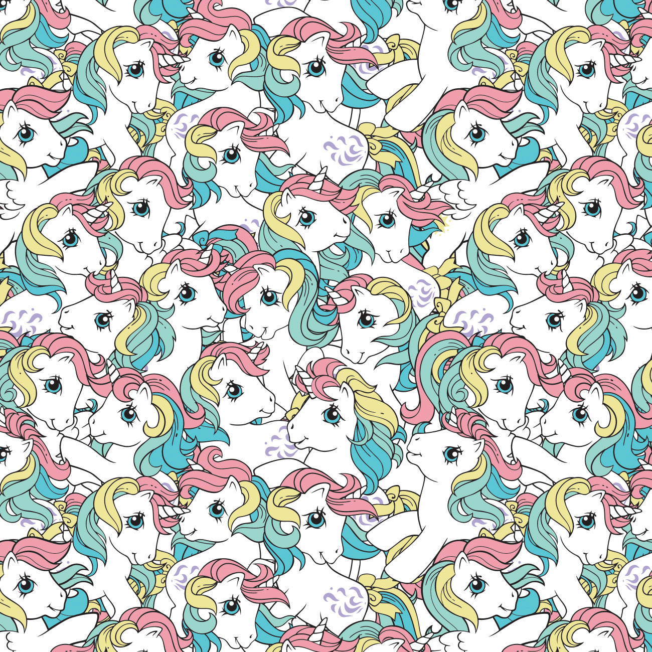 Collection Mon Petit Poney Rétro-Groupe de Poneys-Blanc-95010203-01