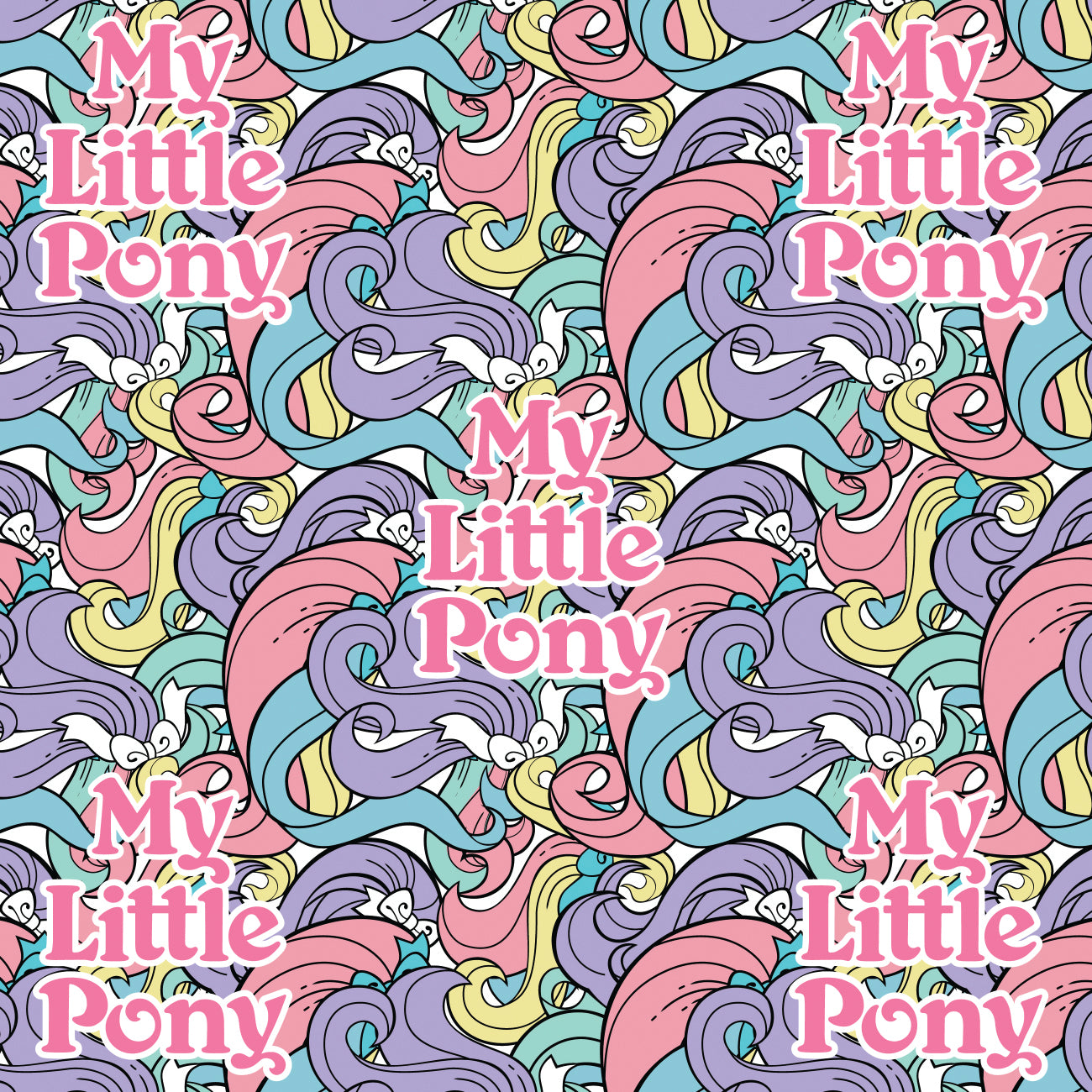 Collection Mon Petit Poney Rétro-Queues de Poney-Multi-95010205-01