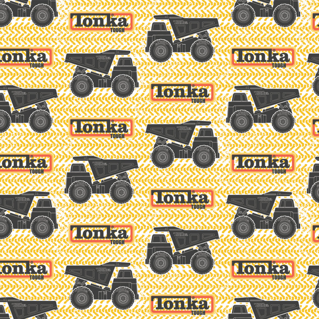 Tonka Tracks And Trucks- 100% Cotton 44/45 2Yd Cotton Cut-95060203YC2AMZ1