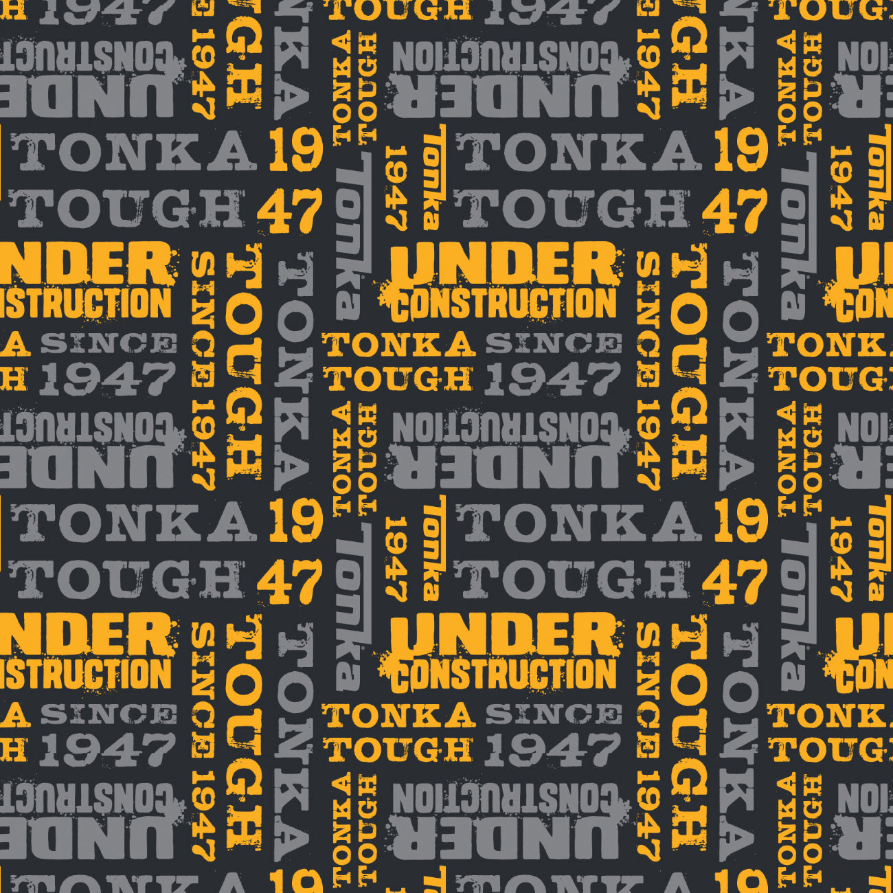 Tonka Collection IV-Under Construction-Grey-Quilting Cotton-95060405-04