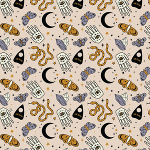 Ouija Collection II-Dark and Whimsical-Blush-100% Cotton-95090203-01