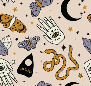 Ouija Collection II-Dark and Whimsical-Blush-100% Cotton-95090203-01