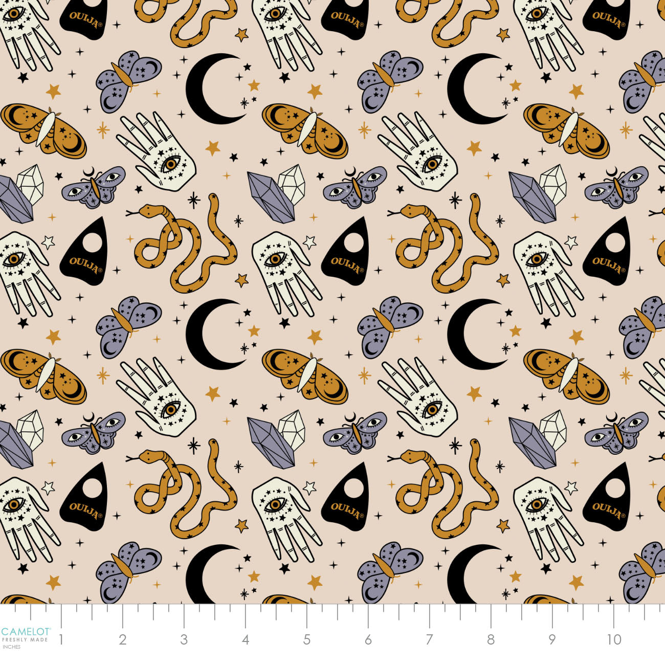 Ouija Collection II-Dark and Whimsical-Blush-100% Cotton-95090203-01