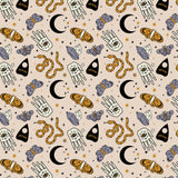 Ouija Collection II-Dark and Whimsical-Blush-100% Cotton-95090203-01