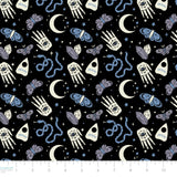 Ouija Collection II-Dark and Whimsical-Black-100% Cotton-95090203-02