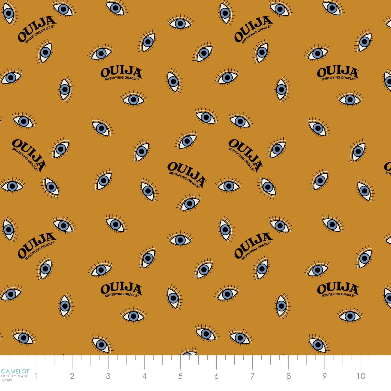 Ouija Collection II-All Seeing Eye-Yellow-100% Cotton-95090204-01