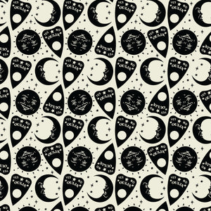 Ouija Collection II-Day and Night-Off White-100% Cotton-95090205-03