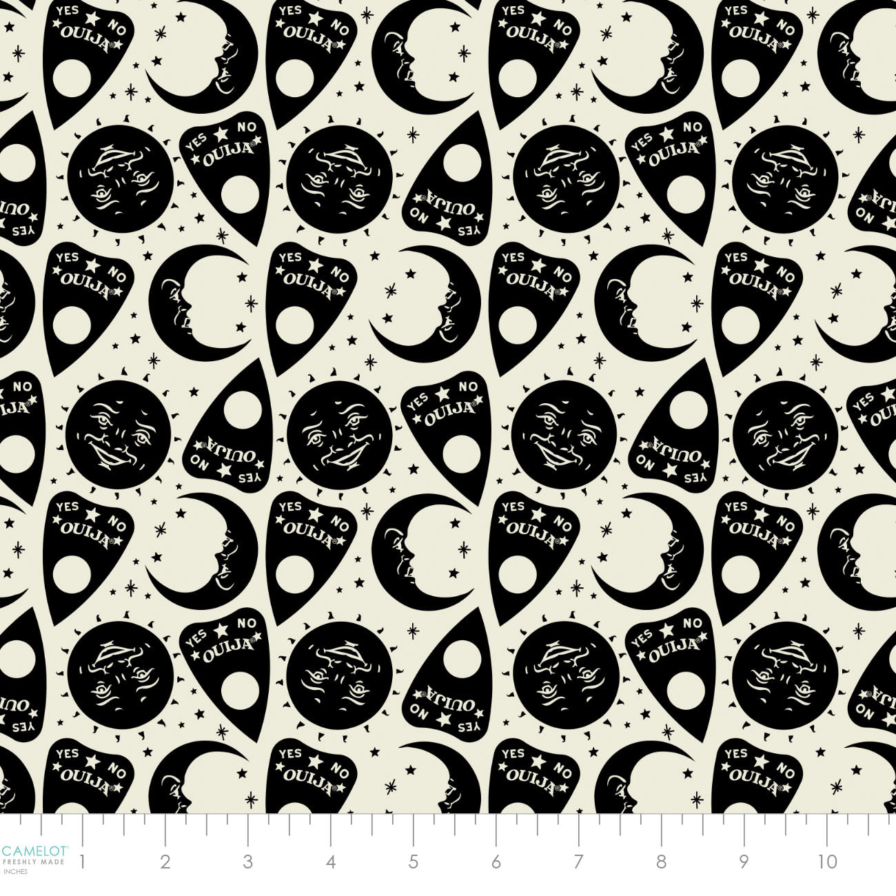 Ouija Collection II-Day and Night-Off White-100% Cotton-95090205-03