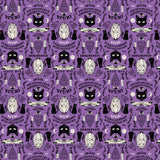 Ouija Collection III-Oracle Mystérieux-Mauve-100% Coton-95090302-04