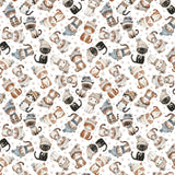 Frosted Paws Collection-Cozy Kitten Toss-White-100% Cotton-97260104-01